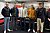 Die GT4 Förderpiloten Leon Koslowski, Denis Bulatov, Luca Arnold und Finn Zulauf mit Organisator Ralph Monschauer (Mitte) - Foto: gtc-race.de
